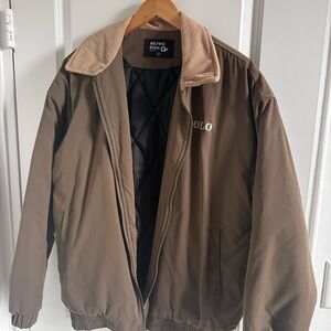 Aelfric Eden Brown Bomber Jacket
